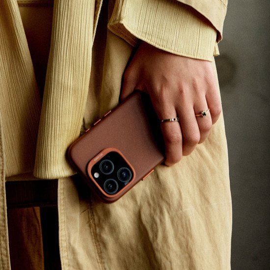 Decoded Leather Case coque de protection pour téléphones portables 17,5 cm (6.9") Housse Marron Decoded Leather Case coque de protection pour téléphones portables 17,5 cm (6.9") Housse Marron