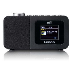 Lenco CR-625BK Portable Analogique et numérique Noir
