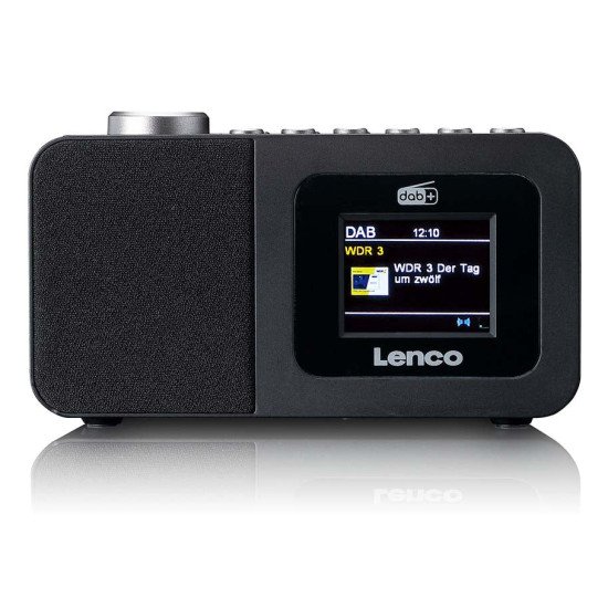 Lenco CR-625BK Portable Analogique et numérique Noir
