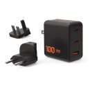 Urban Armor Gear 9B443811V4040 chargeur d'appareils mobiles Casques, Smartphone, Universel, Tablette, Ordinateur portable Noir, Orange Secteur Charge rapide Intérieure