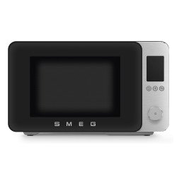 Smeg MOC02BLMEU micro-onde Noir Micro-onde combiné Comptoir 27 L 1450 W
