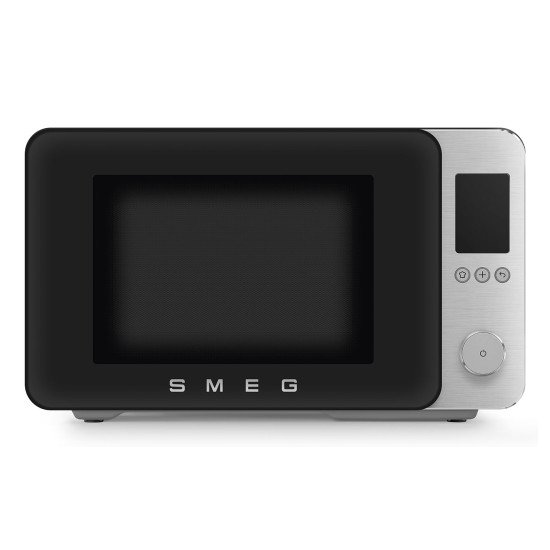Smeg MOC02BLMEU micro-onde Noir Micro-onde combiné Comptoir 27 L 1450 W