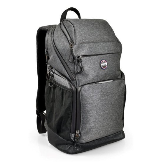 Port Designs 170401 sacoche d'ordinateurs portables 40,6 cm (16") Sac à dos Noir, Gris