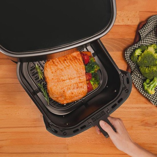Cecotec 04971 friteuse Unique 5,5 L Autonome 1500 W Friteuse d'air chaud Noir
