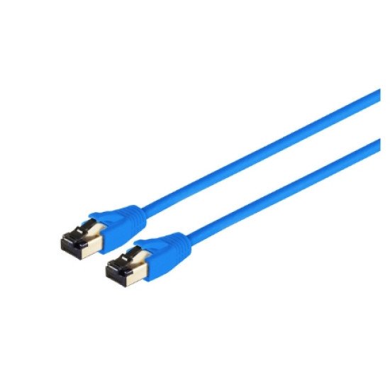 S/CONN maximum connectivity 08-41051 câble de réseau Bleu 5 m Cat8.1 F/FTP (FFTP)