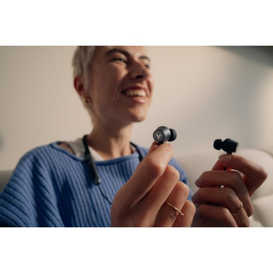 Verbatim TruSound ANC Casque Sans fil Minerve Musique/Quotidien Bluetooth Noir