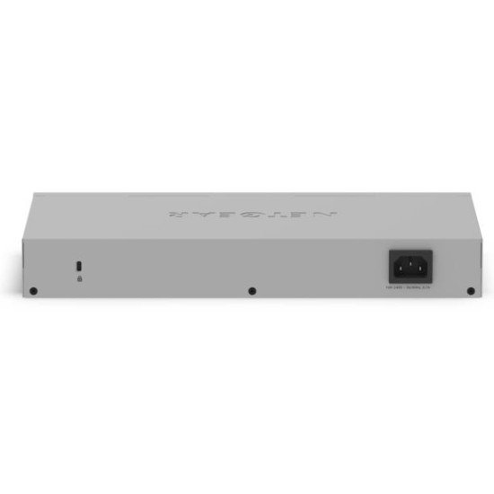 NETGEAR GS516-300EUS commutateur réseau Non-géré Gigabit Ethernet (10/100/1000) Connexion Ethernet POE Gris