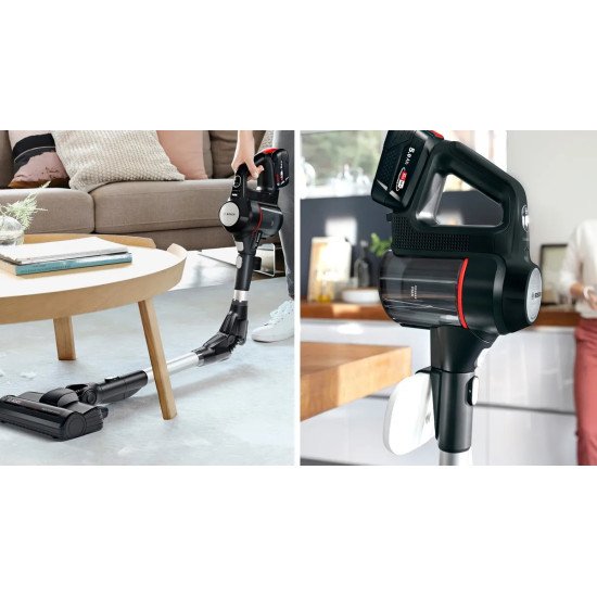Bosch BSS715FRSH aspirateur balai et balai électrique Aspirateur-balai 2 en 1 Batterie Sec Sans sac 0,3 L Noir, Argent 5 Ah Bosch BSS715FRSH aspirateur balai et balai électrique Aspirateur-balai 2 en 1 Batterie Sec Sans sac 0,3 L Noir, Argent 5 Ah