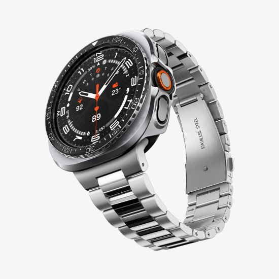 Spigen Bezel Tune Pro Couverture Noir Acier inoxydable, Polycarbonate (PC)