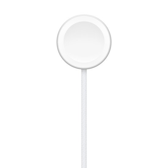 Apple MT0H3ZM/A chargeur d'appareils mobiles Smartwatch Blanc USB Recharge sans fil Charge rapide Intérieure