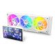 Thermaltake CL-W494-PL12SW-A système de refroidissement d'ordinateur Processeur Refroidisseur de liquide tout-en-un 12 cm Blanc 1 pièce(s)