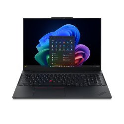 Lenovo ThinkPad E16 Gen 4 (Intel) Copilot+ PC Intel Core Ultra 5 325 Ordinateur portable 40,6 cm (16") WUXGA 32 Go DDR5-SDRAM 512 Go SSD Wi-Fi 7 (802.11be) Windows 11 Pro Noir Belge