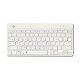 R-Go Tools Compact Break R-Go clavier, QWERTY (US), bluetooth, blanc