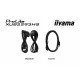 iiyama ProLite XUB2293HS-B6 écran PC 54,6 cm (21.5") 1920 x 1080 pixels Full HD LED Noir iiyama ProLite XUB2293HS-B6 écran PC 54,6 cm (21.5") 1920 x 1080 pixels Full HD LED Noir