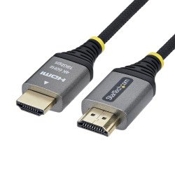 StarTech.com Câble HDMI Haute Vitesse Certifié Premium 3m (10ft), Ultra Flexible, 4K 60Hz/1440p 144Hz avec HDR10/ARC, 18Gbps, Cordon HDMI Tressé Haute Flexibilité
