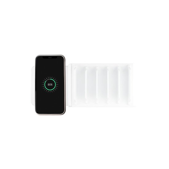 Alcasa PCA-D006WQL chargeur d'appareils mobiles Blanc Charge rapide