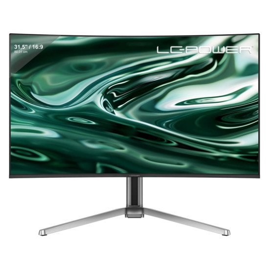 LC-Power LC-M32UCO écran PC 80 cm (31.5") 3840 x 2160 pixels 4K Ultra HD QD-OLED Anthracite, Noir