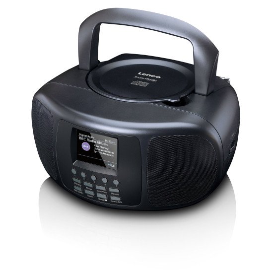 Lenco SCD-6000 Radio portable Numérique Noir Lenco SCD-6000 Radio portable Numérique Noir