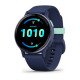 Garmin Vivoactive 5 3,05 cm (1.2") AMOLED Numérique 390 x 390 pixels Écran tactile Bleu Wifi GPS (satellite)