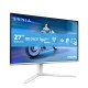Philips Evnia 6000 27M2N6501L/00 écran PC 67,3 cm (26.5") 2560 x 1440 pixels Quad HD QD-OLED Blanc
