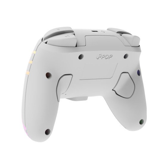 PDP Afterglow Wave Blanc USB Manette de jeu Analogique/Numérique Nintendo Switch, Nintendo Switch Lite, Nintendo Switch OLED
