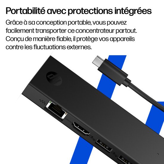 HP PRTBLE USB-C TO HDMI HUB EMEA-INTL EN