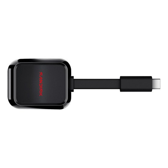 SanDisk QuickFlow lecteur de carte mémoire USB 3.2 Gen 1 (3.1 Gen 1) Type-C Noir