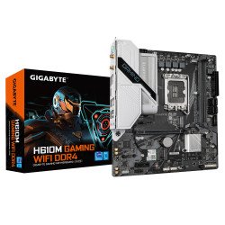 GIGABYTE H610M GAMING WF DDR4 carte mère Intel H610 Express LGA 1700 micro ATX