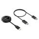 Manhattan Kit de présentation sans fil HDMI 1080p, ensemble de 2 pièces avec récepteur HDMI et émetteur HDMI type dongle, pour diffusion vidéo sans fil depuis un ordinateur portable, une tablette ou un smartphone vers un téléviseur ou un projecteur HDMI, 