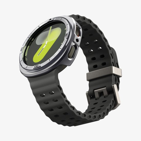 Spigen Bezel Tune Pro Couverture Argent Polycarbonate (PC), Acier inoxydable