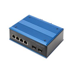 Digitus Commutateur industriel 4+2 ports Gigabit Ethernet