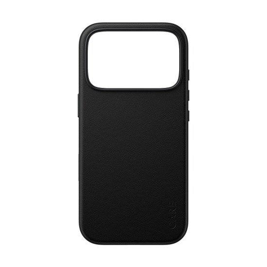 PanzerGlass CARE™ by ® Solo Vegan Leather Case Black w. MagSafe iPhone 2026 Pro | 17 Pro coque de protection pour téléphones portables Housse Noir