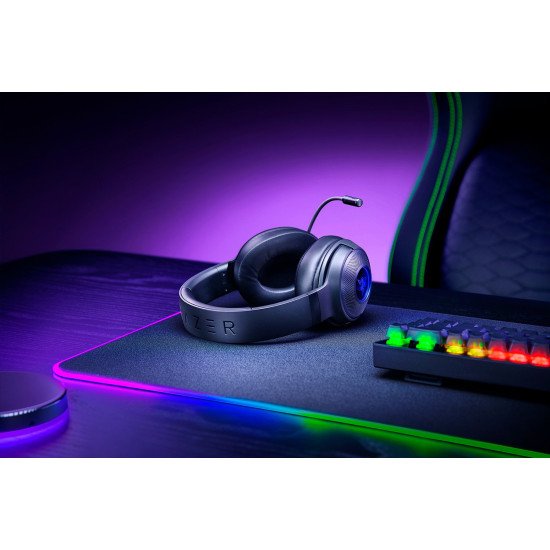 Razer Kraken V3 X Casque Avec fil Arceau Jouer USB Type-A Noir