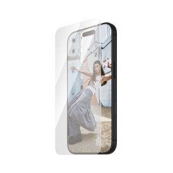 PanzerGlass SAFE. by ® Screen Protector iPhone 16 Plus | 15 Plus | Ultra-Wide Fit Protection d'écran transparent Apple 1 pièce(s)