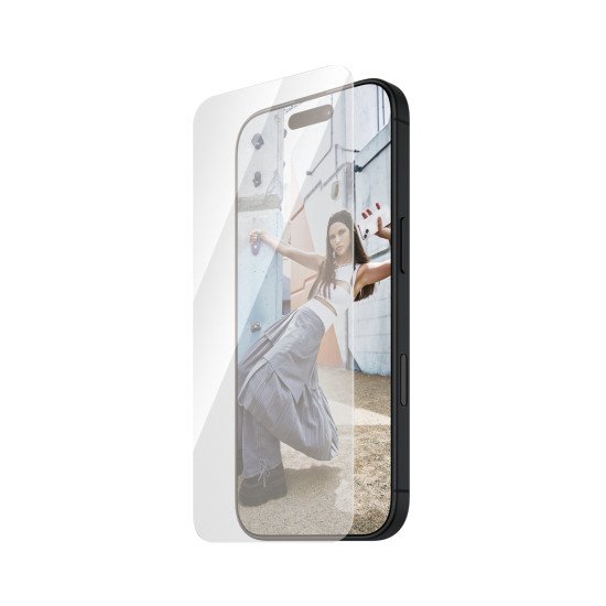 PanzerGlass SAFE. by ® Screen Protector iPhone 16 Plus | 15 Plus | Ultra-Wide Fit Protection d'écran transparent Apple 1 pièce(s)