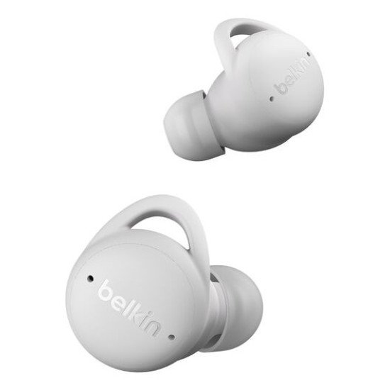 Belkin SoundForm Isolate Casques Sans fil Ecouteurs Appels/Musique/Sport/Au quotidien USB Type-C Bluetooth Gris