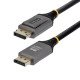 StarTech.com Câble DisplayPort 2.1 de 2m, Câble DisplayPort DP80 Certifié VESA, 10K/8K 60Hz Non Compressé, 16K 60Hz/8K 240Hz avec DSC 1.2a, Câble d'Écran DP 2.1
