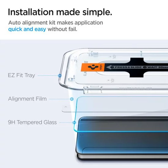 Spigen AGL07432 écran et protection arrière de téléphones portables Spigen AGL07432 écran et protection arrière de téléphones portables