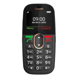 Gigaset GL695 5,87 cm (2.31") 113 g Noir Téléphone pour seniors