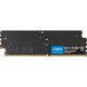 Crucial CT2K32G64C52CU5 module de mémoire 64 Go 2 x 32 Go DDR5 6400 MT/s Crucial CT2K32G64C52CU5 module de mémoire 64 Go 2 x 32 Go DDR5 6400 MT/s