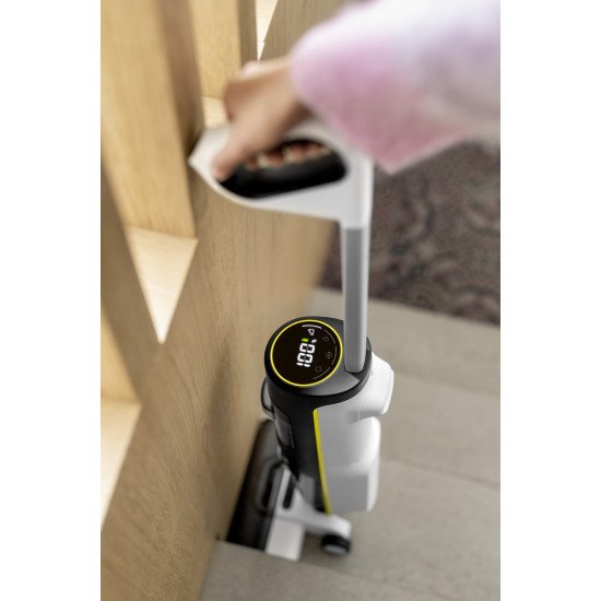 Kärcher FCV 4 Dry Pet & Home Aspirateur balai 3-en-1 Batterie Sec&humide Sans sac Noir