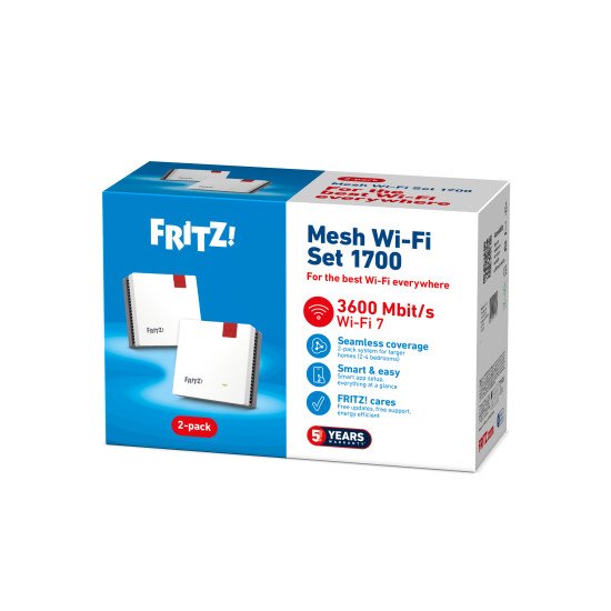 Mesh Set FRITZMESH SET 1700 2-PACK EDITION INTERNATIONAL