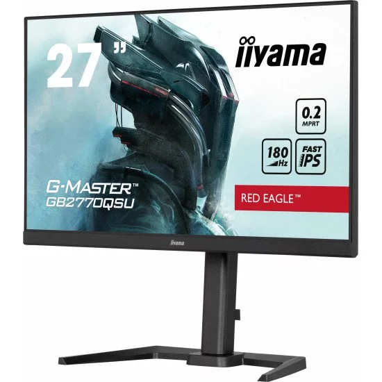 iiyama G-MASTER GB2770QSU-B6 écran PC 68,6 cm (27") 2560 x 1440 pixels 2K Ultra HD Noir iiyama G-MASTER GB2770QSU-B6 écran PC 68,6 cm (27") 2560 x 1440 pixels 2K Ultra HD Noir