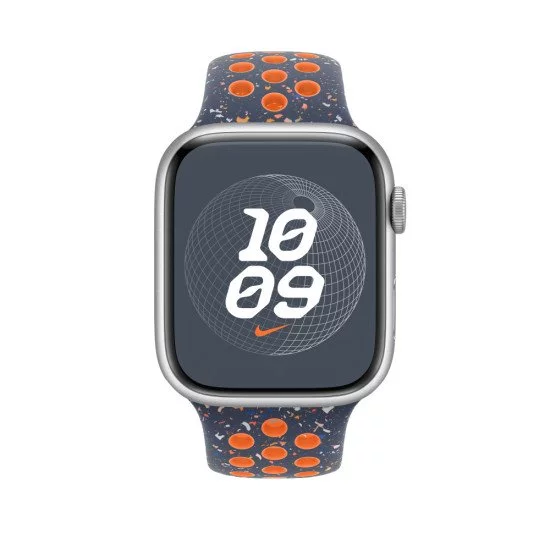 Apple MUV93ZM/A accessoire intelligent à porter sur soi Bande Bleu Aluminium, Fluoroélastomère Apple MUV93ZM/A accessoire intelligent à porter sur soi Bande Bleu Aluminium, Fluoroélastomère