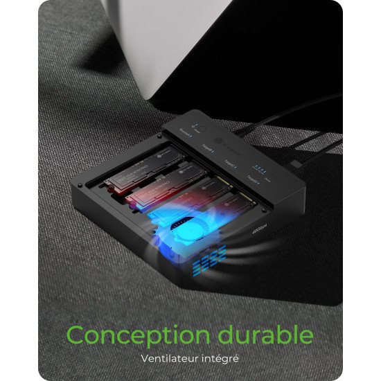 ICY BOX IB-4013MCL-C4 Noir