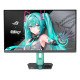 ASUS ROG Strix XG27ACMEG-G Hatsune Miku Edition écran PC 68,6 cm (27") 2560 x 1440 pixels Wide Quad HD LCD Multicolore