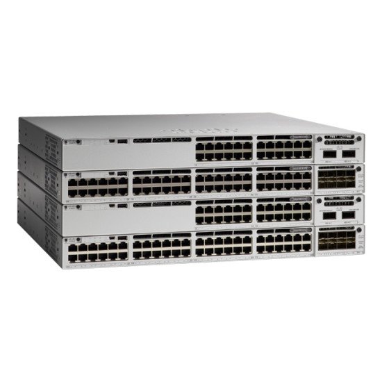 Cisco Catalyst 9300 mini Géré 10G Ethernet (100/1000/10000) Connexion Ethernet POE Gris