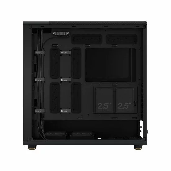 Fractal Design FD-C-NOR1X-01 unité centrale Midi Tower Noir, Charbon de bois Fractal Design FD-C-NOR1X-01 unité centrale Midi Tower Noir, Charbon de bois