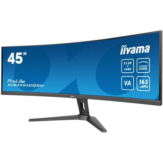 iiyama G-MASTER 45"LCD Curved Bus. UWQHD écran PC 114,3 cm (45") 5120 x 1440 pixels Dual QHD LED Noir