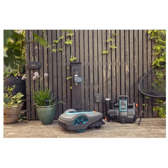 Gardena smart Gateway entrée et régulateur Gardena smart Gateway entrée et régulateur